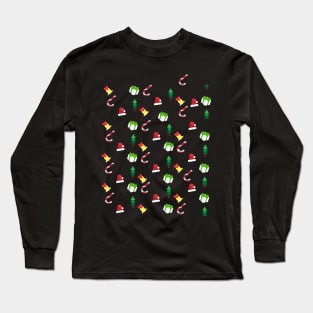 Christmas Pattern Long Sleeve T-Shirt